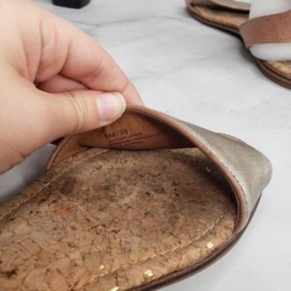 Lucky Brand metallic sandals - Picture 5 of 6